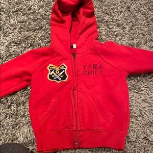 Gap fire squad zip up hoodie